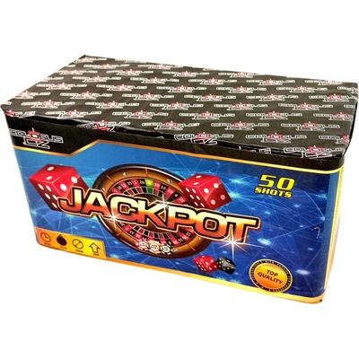 Kompaktný ohňostroj 50 ran 20 mm Jackpot