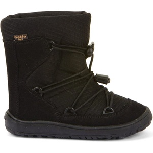 Froddo Детски боси зимни обувки froddo tex track wool, черни - 35