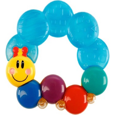 Bright Starts plněné vodou Teether-pillar modrá