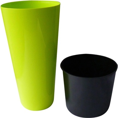 JAD TOOLS Kvetináč TUBUS Slime DTUS 150S, limetka, 15 cm