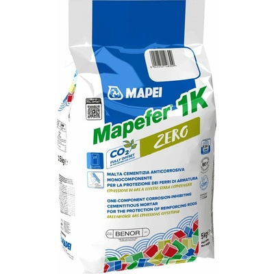 MAPEI Mapefer 1K Zero antikorózna cementová malta na ochranu betonárskej výstuže 5 kg