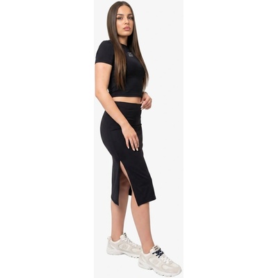 Dámska fit sukňa svetloružová