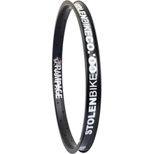 STOLEN ráfik Rampage BMX Rim 22 Anodized Black ANODIZED BLACK vel. 22in