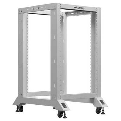 Lanberg open rack 19" 18U 600x800, grey (OR01-6818-S)