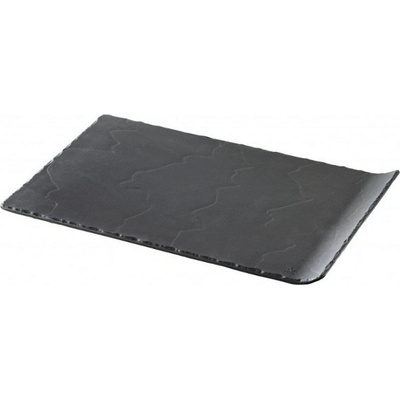 Revol Basalt talíř obdélný zahnutý 33,2 x 20 cm REV-647783