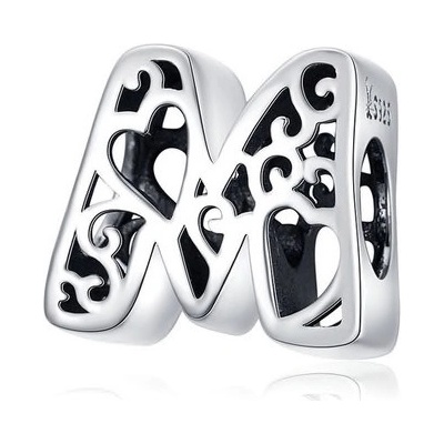 P&J Jewellery Stříbrný přívěsek Magické písmenka SBMA1 M