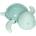 KikkaBoo Mint Turtle