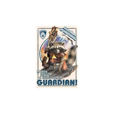Plagát Marvel Guardians Of The Galaxy Strážci Galaxie: Rocket & Baby Groot (61 x 91,5 cm) 150 g
