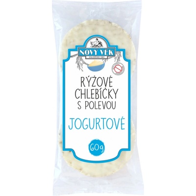 Nový Věk Chlebíčky rýžové jogurtové 60 g – Zbozi.Blesk.cz