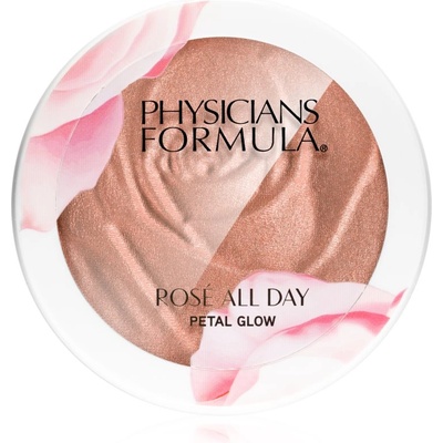 Physicians Formula Rosé All Day компактна озаряваща пудра цвят Petal Pink 9 гр