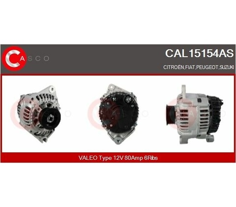 Alternátor CASCO CAL15154AS