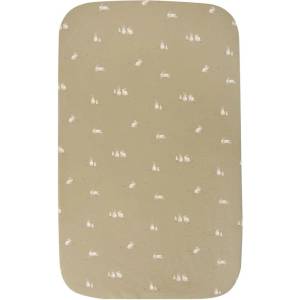 Bimbidreams Бебешки чаршаф с ластик Bimbidreams - Bunny, 60 x 120 cm, Green Moss (8499000787691) - baby