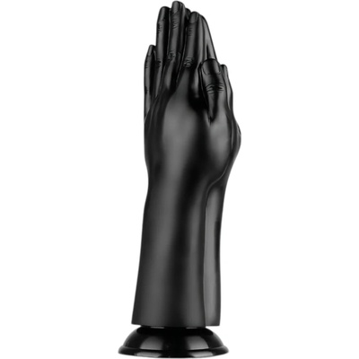 BUTTR fisting dildo s prísavkou čierny