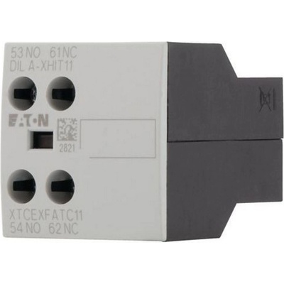 Eaton Допълнителен контакт EATON DILA-XHIT11, 101043 - 2 полюса, Ith= 16 A, 1 N/O, 1 NC (101043)