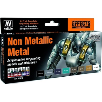 Vallejo: Game Color Set Non Metalic Metal 17ml