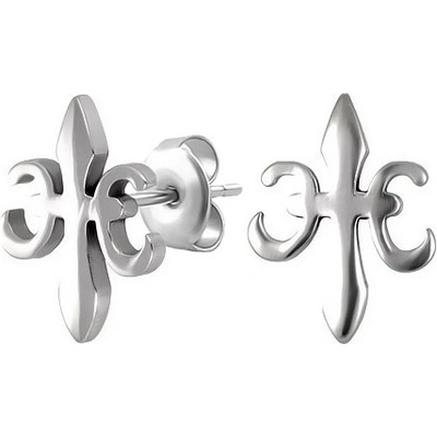 Šperky eshop z oceli symbol královské lilie Fleur de Lis SP93.16
