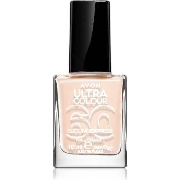 Avon Ultra Colour 60 Second Express бързозасъхващ лак за нокти цвят Think Fast Pink 10ml