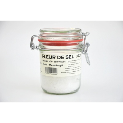 Natural Jihlava Fleur de Sel solný květ mořská sůl Řecko Messolonghi 300 g