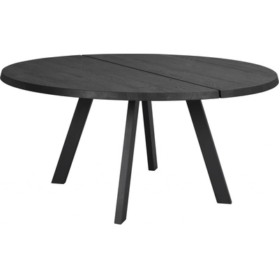 Rowico Home s dvoudílnou deskou FRED Black 160 x 160 cm černá 117444