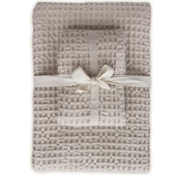 The Organic Company Хавлии Big Waffle светлобежови 2 бр (1194-202)