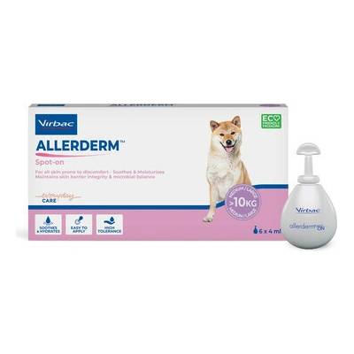 VIRBAC Allederm Spot-on 4 ml pre psov (>10 kg) x 6 pipiet