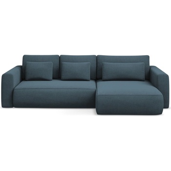 makamii Син разтегателен ъглов диван с място за съхранение (десен ъгъл) Kapua - Makamii (KAPUA_RCF_M_24_P1_C5)