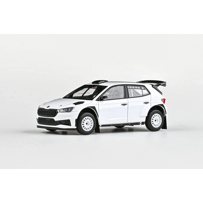 Abrex Škoda Fabia IV RS Rally2 2022 Biela 1:43