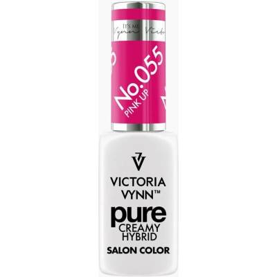 VICTORIA VYNN Hybridní gel lak PURE CREAMY HYBRID 055 Pink Up 8 ml