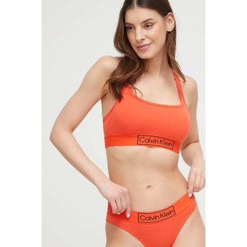 Calvin Klein Underwear Сутиен Calvin Klein Underwear в червено с изчистен дизайн (000QF6768E.PPYX)