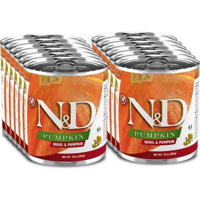 N&D Adult dog Quail & Pumpkin 12 x 285 g