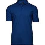 TEE JAYS tj1405 / Мъжка еластична поло тениска от плътен памук - индиго xxxl (18140549013)
