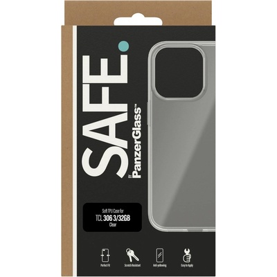 Safe Гръб Safe Case за TCL 306 3/32GB - Прозрачен (5711724951886)