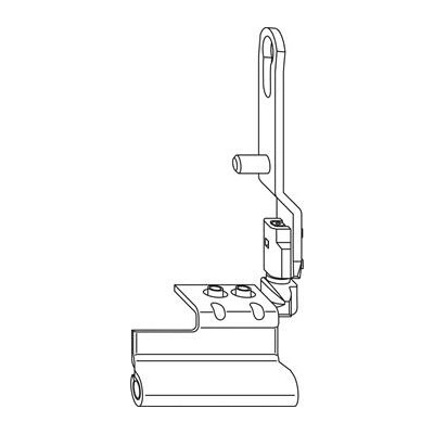 WINKHAUS výklopný ložiskový pant KLB.20-13.RS.WS 12/20-13V 80 kg pravý bílý