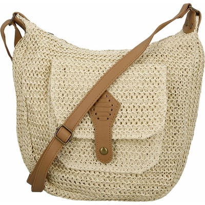 Dámská crossbody kabelka krémová Firenze Lexia krémová