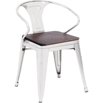 МЕТАЛЕН ГРАДИНСКИ СТОЛ С ПОДЛАКЪТНИК АНТИК (0195425)