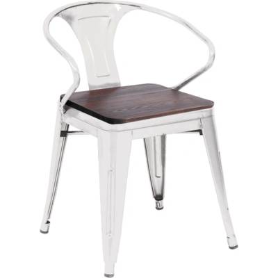 МЕТАЛЕН ГРАДИНСКИ СТОЛ С ПОДЛАКЪТНИК АНТИК (0195425)