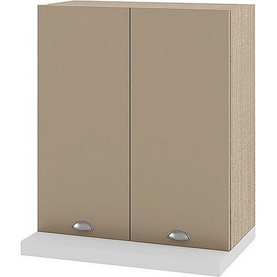 ИРИМ Горен кухненски шкаф за аспиратор Сити МФ-Капучино мат-11-13 60 см