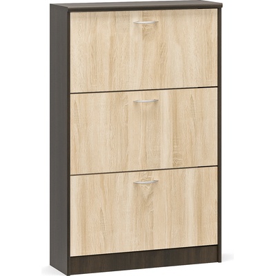 Bogdan Furniture Europe Шкаф за обувки Мебели Богдан 3-e20, венге и сонома
