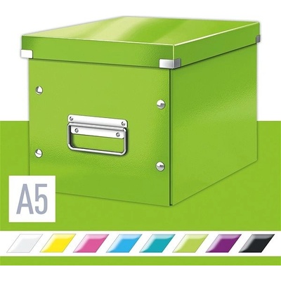 Leitz WOW Click & Store A5 26 x 24 x 26 cm, zelená