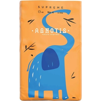 Agnotis Бебешки пелени Agnotis - Supreme, No 4, 9-14 kg, 42 броя (AGS4)