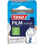 tesa Самозалепваща се лента, с възможност за писане, хартия, 19 mm x 10 m, TESA "Tesafilm", прозрачна 59211-00000-01 (59211-00000-01)