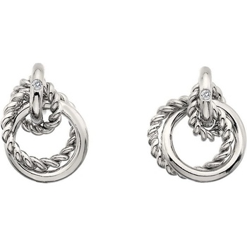 Hot Diamonds náušnice DE610