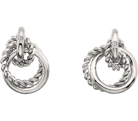 Hot Diamonds náušnice DE610