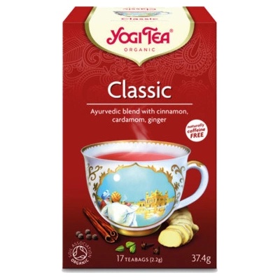 Zerex Yogi Tea Ajurvédsky čaj Classic bylinný čaj 17 x 2,2 g