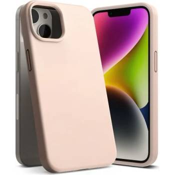 Apple Силиконов калъф кейс Ringke Silicone, За iPhone 14 Plus, Pink Sand