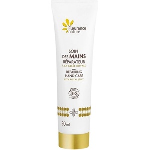 Fleurance Nature Restorative Hand Cream - With Royal Jelly and Oils of Sweet Almond, Avocado, Rose, Borage, Shea, and Argan [50 мл] Лосион за тяло