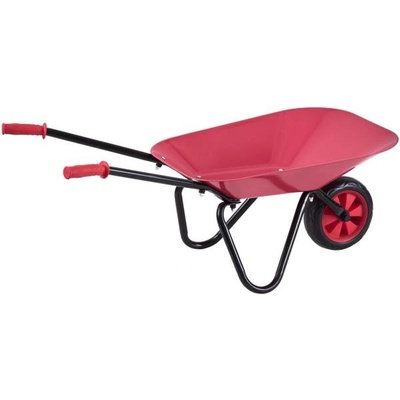 Детска метална количка червена