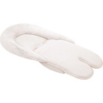 Kikkaboo Мемори подложка за стол за кола Kikkaboo - Velvet, White (31106010038)