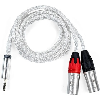 iFi Audio Кабел iFi Audio - Cable Series, 4.4 mm/2x XLR, 1 m, бял (5060738784639)