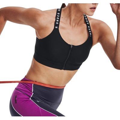 Under Armour Сутиен Under Armour UA Infinity High Bra Zip Черен Velikost XS